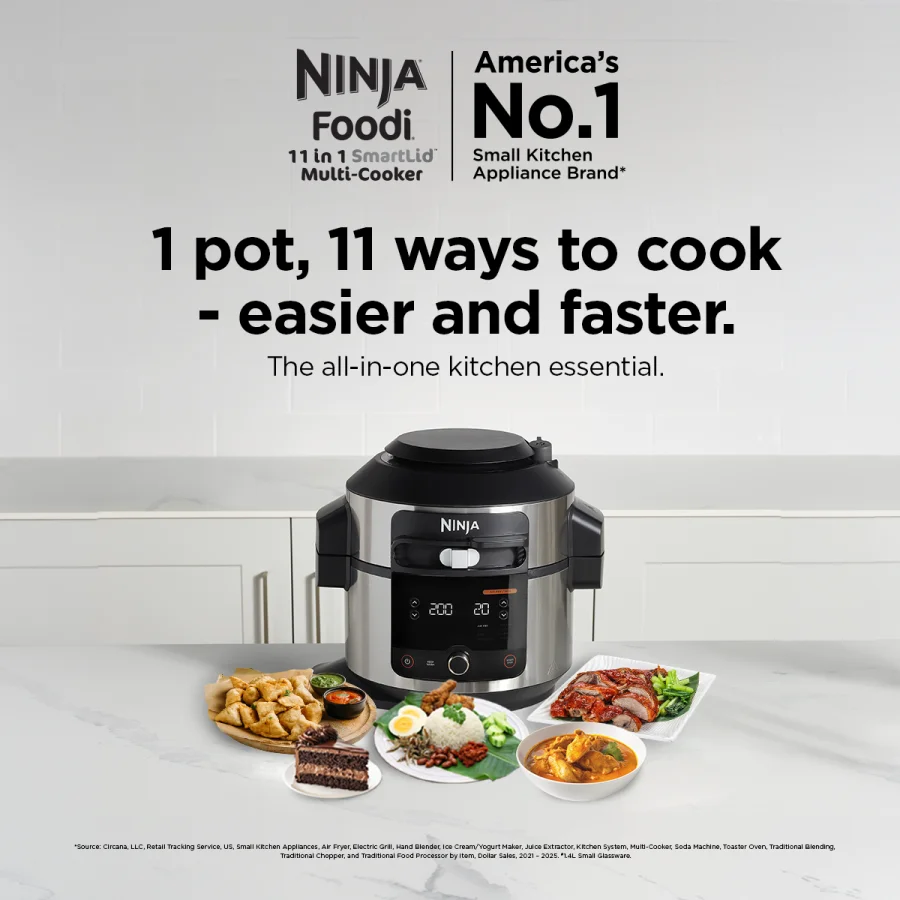 Ninja 11-in-1 Multi Cooker 6L
